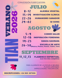 VERANO 2026 TIAN